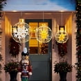 thumbnail image 2 of Costway 3 PCS Pre-Lit Lantern Balls with 732 Bright LED Lights Zip Ties & Ground Stakes, 2 of 10