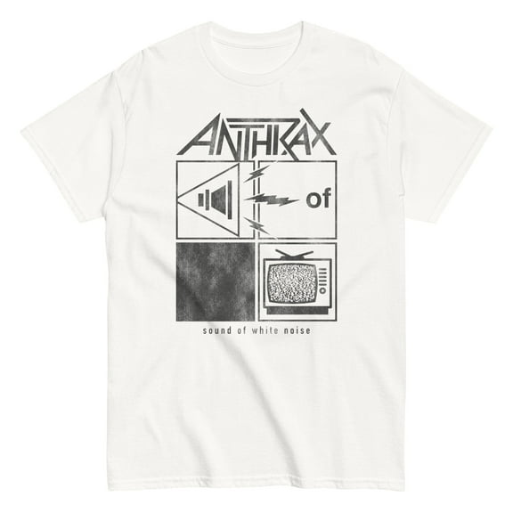 Anthrax - Frequency Unisex T-Shirt - White - Small
