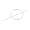 Silver Circle, variant on CXHEGBEJ Geometric Shape Hair Clips for Women Hollow Circle Hair Barrettes Ponytail Hairpin Hairdo Clip Minimalist Hair Accessories Headwear Styling Tool Silver Circle