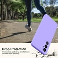 thumbnail image 5 of Slim Liquid Silicone Case for Galaxy A54, with Scratch-Resistant Microfiber Lining Anti-Slip and Shock Absorption Soft Silicone Protective Case for Samsung Galaxy A54 5G 2023 (Purple), 5 of 14