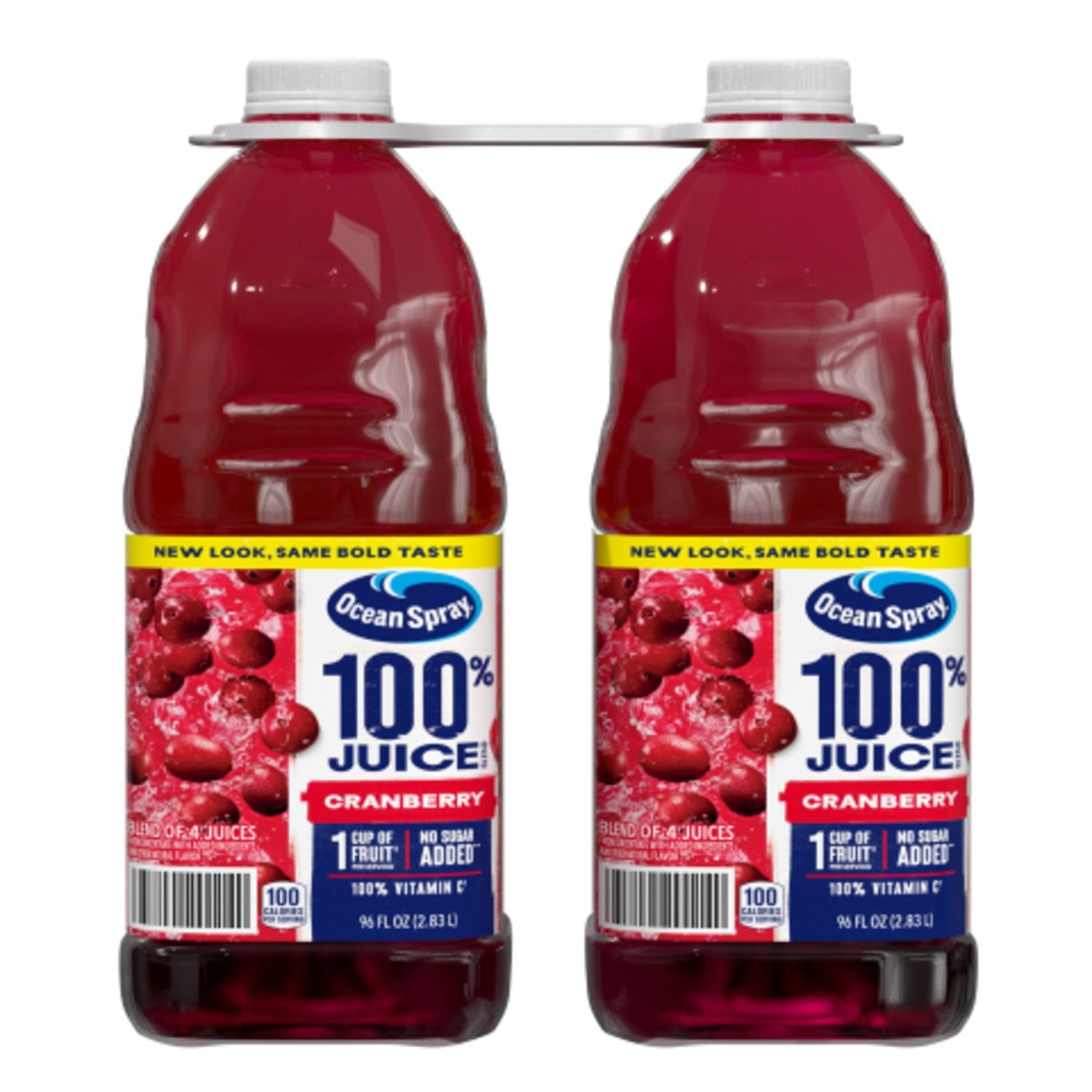 Ocean Spray Cranberry Juice, 96 fl oz Bottles, 2 Pack