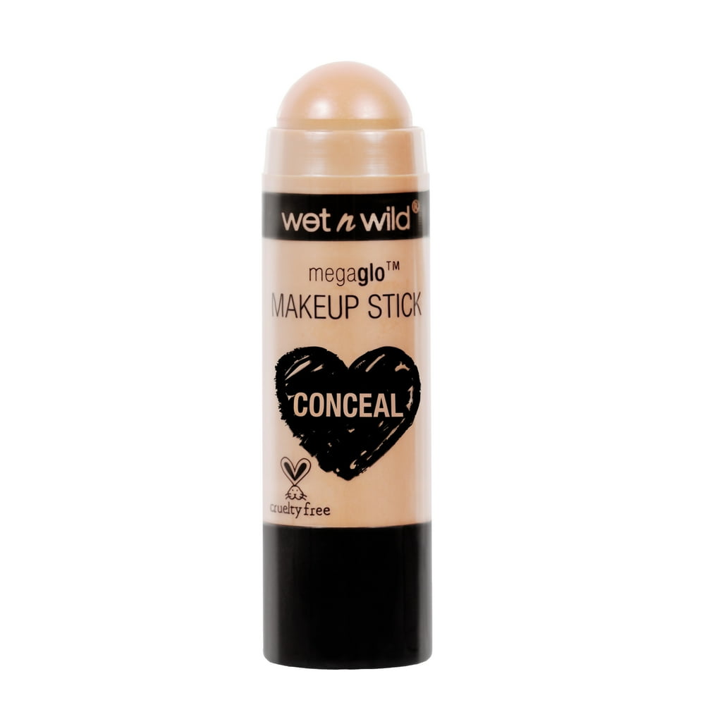 wet n wild MegaGlo Concealer Makeup Stick, Conceal, Follow Your Bisque