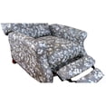 thumbnail image 5 of Sunset Trading Seascape Fabric Recliner with Two Matching Pillows in Gray, 5 of 8