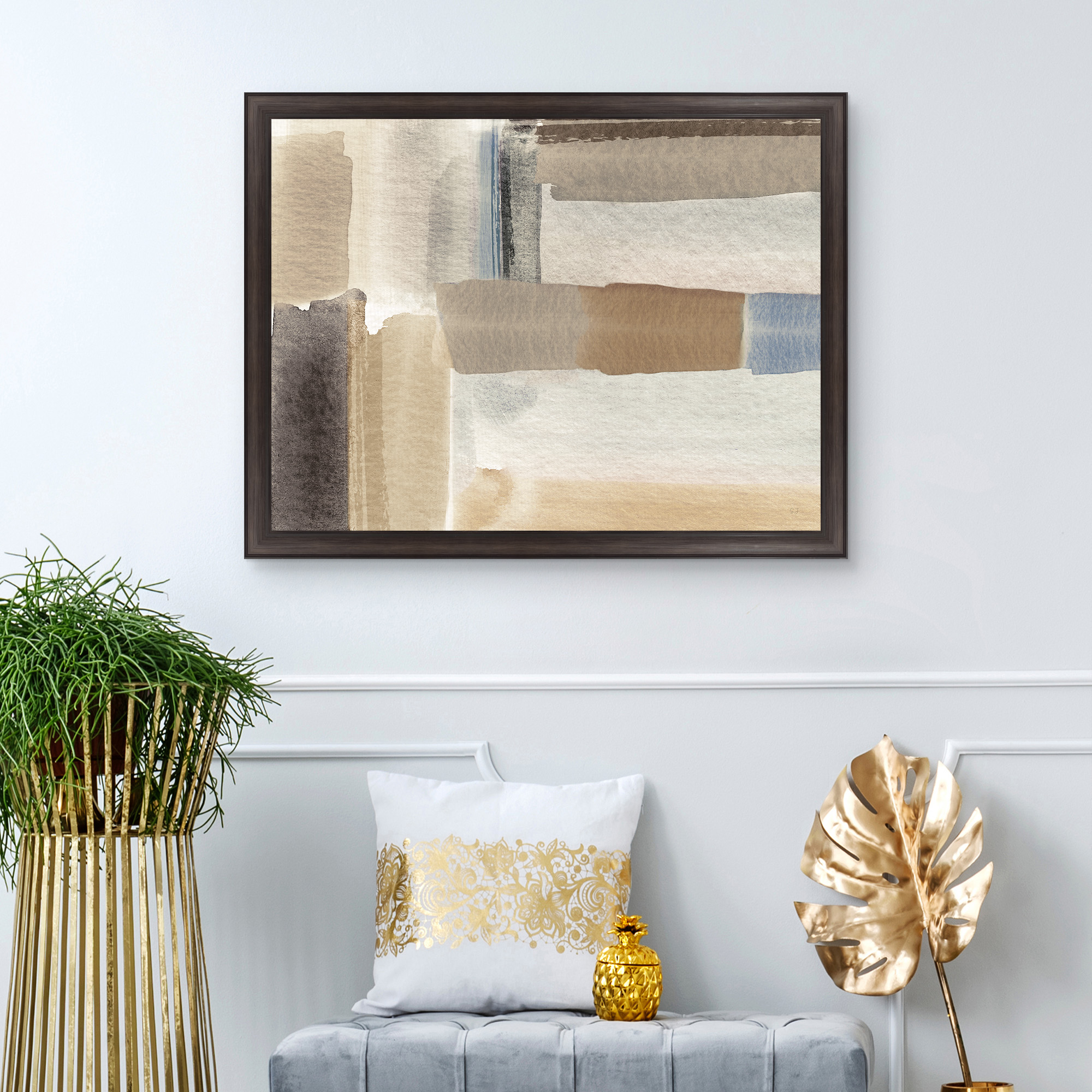 Soft Shadow Framed Canvas