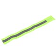 thumbnail image 2 of Pulseras y tobillos reflectantes amarillas para correr de noche y andar en bicicleta de forma segura, 2 of 8