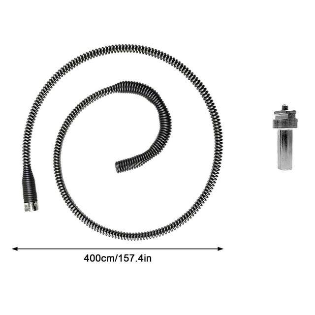 Electric Drill Spring Pipe Dredge Tool Dredge Pipe Through Sewer Cleaner Spring Tube Drainage Tool