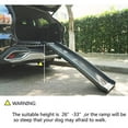 thumbnail image 3 of Vivifying 62" Bi-fold Portable Dog Ramp  Nonslip Pet Ramp for Dogs to Get into Cars, Trucks, SUVs, or RVs for Large Pet Trunk Back Seat Ladder Step Car SUV, 3 of 9
