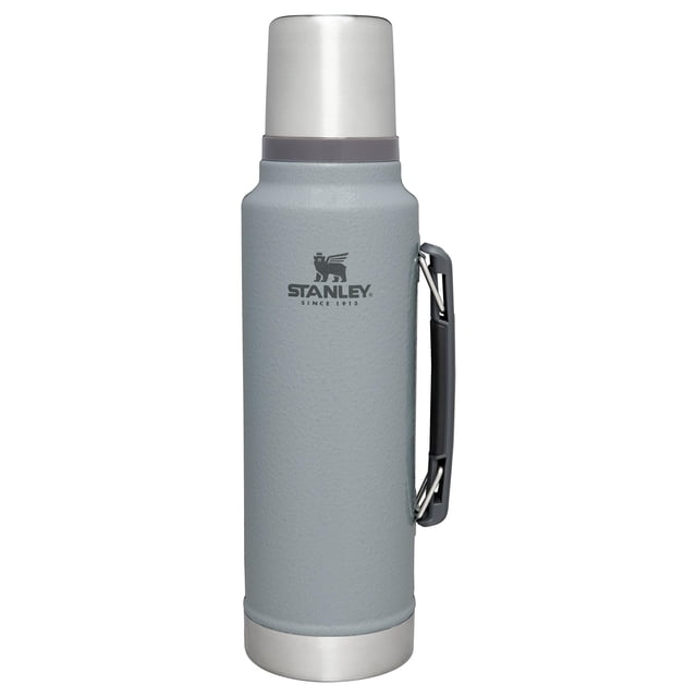 Botella Stanley Classic Hammertone Silv con aislamiento al vacío de 1,5 L