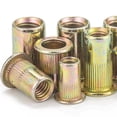 thumbnail image 4 of Tuerca remachable moleteada de acero inoxidable 304, tuerca remachable plana, tornillo de ariete, tapa de extracción, tuerca de casquillo de extracción M4/M5/M6, 4 of 4