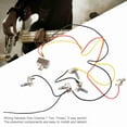 thumbnail image 5 of Guitar Wiring Harness Kit Prewired 3 Way Switch 2V2T1J for Electric Guitar Wire Accessories, 5 of 8