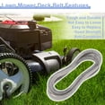 thumbnail image 3 of Reemplazo de correa de transmisión de deck de cortadora de césped Unique Bargains No.M169485 para cortadoras de césped de las series John Deere X354 X370 X380 X384 1 pieza, 3 of 6