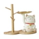 thumbnail image 1 of Bandeja de resina con forma de gato de la suerte para escritorio, ideal para la entrada del banco, decoración de mostrador y soporte para aperitivos. otro, 1 of 9