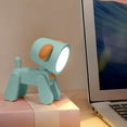 thumbnail image 4 of Cartoon Puppy Night Light, USB Rechargeable LED Desk Lamp, Poseable Mini Ambient Light, Cute Bedside Accent for Bedroom Office or Dorm, 4 of 6