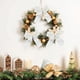 thumbnail image 4 of CREATITOY Christmas Fabric Bow Ornaments (Velvet with Lace Trim) - Festive Hanging Decor for Christmas Tree Branches, 4 of 6