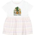 thumbnail image 3 of Inktastic Wild One 1st Birthday Safari Animals Girls Baby Dress, 3 of 5