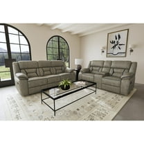 Picket House Furnishings Kaoru Motion Sofa with DDT-Drawer and PWS -Corral Gray