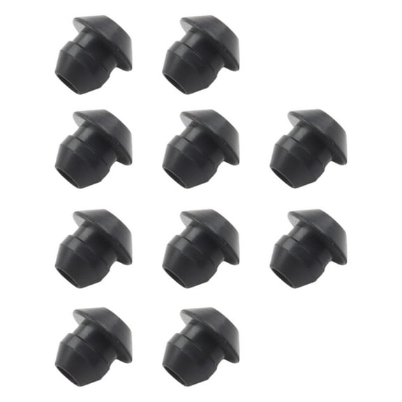 10 Pcs Rubber Grommets for Lawn Mower Fuel Tank Hose 0000 989 0516 Oil Pipe Washer Replacement