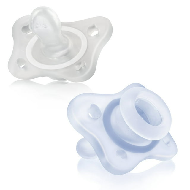 Chicco Chupón Physio Micro Azul SIL 0-2M - 2UN