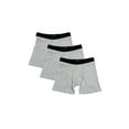 thumbnail image 1 of OTECKA Re-Lax Men’s Cotton Combed Cotton Boxer Brief With Built-In Snug Pouch Technology -3 Packs, 1 of 5