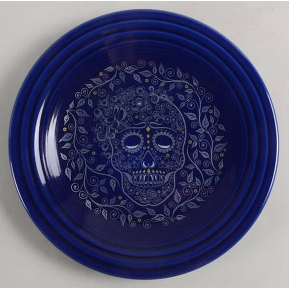 Open Box Fiesta Tableware Company Fiesta Skull and Vine Twilight Luncheon Plate 12239856