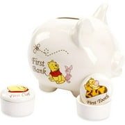 Disney Pooh Boxed Ceramic Bank, Tooth &