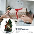 thumbnail image 4 of Ganfancp Nueva Navidad Decoraciones Resina Casa Grande con Música Casa Brillante Botas de Navidad Regalo Liquidación 1 X Decoración Navideña, 4 of 6