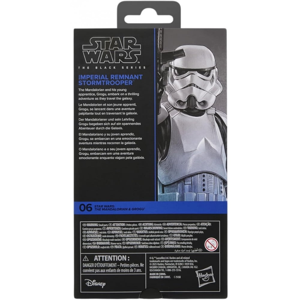 STAR WARS The Black Series Imperial Remnant Stormtrooper, 6 Inch Collectible Action Figure