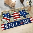 thumbnail image 3 of Door Mat Patriotic Doormat Entryway Rug Welcome Mat Doormat Coir Outdoor Independence Day Entrance Door Rugs Doormat Indoor Entrance Anti-Slip Mat Backing Perfect for Indoor and Outdoor Use, 3 of 9