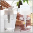 thumbnail image 2 of 2 Pcs Travel Size Toiletries Containers Lotion Dispenser Bottle Empty Water Bottle Refillable Bottles Nail Polish Remover Pump, 2 of 2