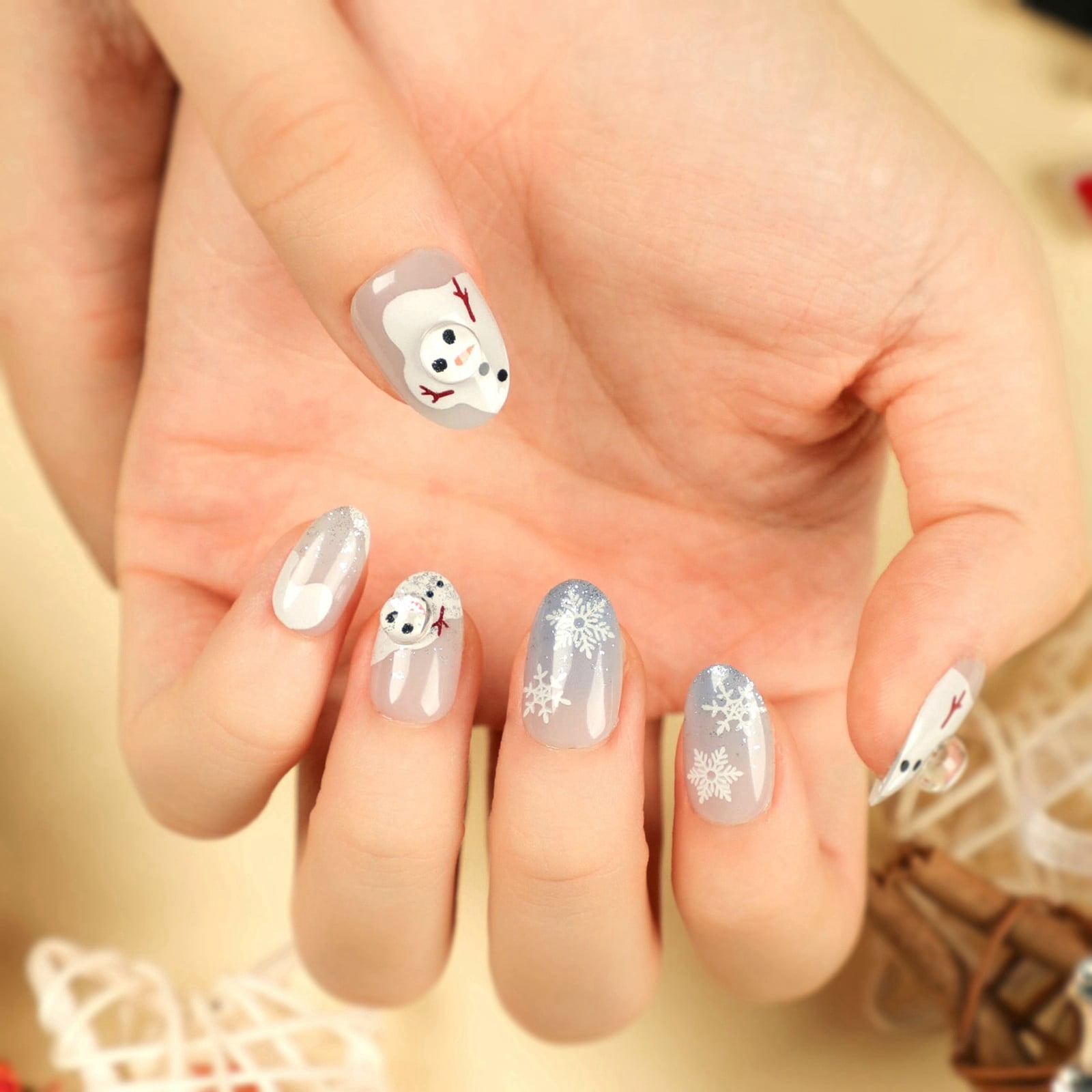 The Nail Long Nail on Coffin Gel X Tips Coffin Medium 12d Nails Acrylic Nails Painted Long Ballerina Nail Tips Half Cover Full Nail Tips Short Length Nail Forms for Acrylic Nails Coffin Shape