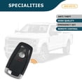 thumbnail image 6 of AKS KEYS Replacement for Ford Smart Key 3 Buttons That Uses FCC M3N-A2C93142300 - 315 MHz, 6 of 6