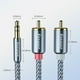 thumbnail image 4 of Cable Audio RCA Aux Jack 3.5mm a 2 RCA Y Divisor (1m) Likrtyny Para estrenar, 4 of 7