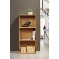 thumbnail image 3 of Hodedah 3-Shelf Bookcase in Beech, 3 of 5