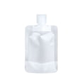 thumbnail image 2 of Bolsa dispensadora de champú y jabón corporal para viajes, bolsa de cosméticos portátil, bolsa con boquilla de succión abatible, 2 of 5