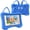 Navy blue, variant on 7 Inch Boys Girls Toddler Learning Tablet, WiFi Supported Smart Tablet with Dual Camera, Touch Screen Interactive Device, Parental Control Safe Mode for Early Education
