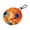 J009- Orange, variant on Pet Holiday Accessory, Windproof Pet Hat, Portable Foldable Pet Headwear, Breathable Lightweight Pet Sun Hat, Black Cow Print Bucket Hat for Pets, Uv Protection, Ear Cutout