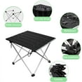 thumbnail image 6 of Portable folding table aluminum camping table with carrying bag, maximum load 30 kg for camping picnic, beach, garden barbecue, 6 of 8