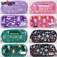 thumbnail image 2 of Estuche para lápices Smiggle australiano genuino, estuche transparente de gran capacidad con forma de tarjeta de identificación, regalo para estudiantes, 2 of 5