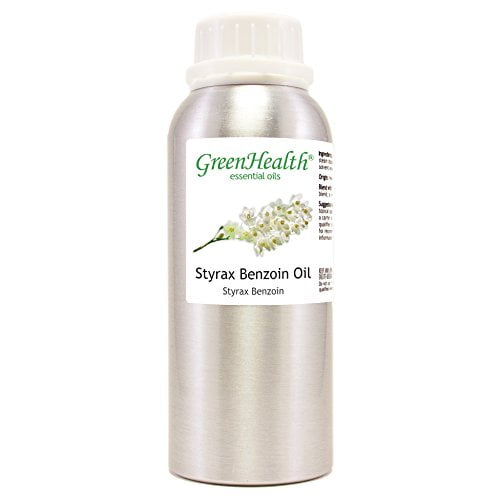 Styrax Benzoin Essential Oil - 8 fl oz (237 ml) Aluminum Bottle w/Plug Cap - 100% Pure Essential Oil