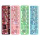 thumbnail image 2 of Juego De Teclado Y Ratón Para Juegos Inalámbricos Usb Redondos De Mezcla De Colores De 2,4 Ghz Combo De Teclado Y Ratón De Colores Desmontable De 104 Teclas Methold EL016543-01, 2 of 5