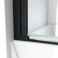 thumbnail image 6 of DreamLine SD-363658Q-09 Aqua-Q Fold 36 in. W x 58 in. H Frameless Bi-Fold Tub Door in Satin Black, 6 of 6