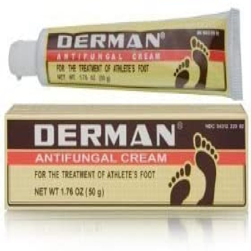 DERMAN ANTIFUNGAL CREAM FOR FOOT 1.76 OZ. by Derman