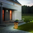 thumbnail image 5 of Solar Lanterns, Outdoor Hanging Lantern Lights with Hollowed-Out Metal Design, LED Decorative Garden Light for Patio, Weather-Resistant & Energy-Efficient Solar Powered Lanterns, 5 of 7