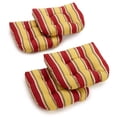 thumbnail image 2 of 19-inch U-Shaped Spun Polyester Outdoor Tufted Dining Chair Cushions (Set of 4) - Lyndhurst Raven, 2 of 2
