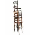 thumbnail image 6 of Sparkling Silver Champagne Resin Chiavari Barstool by Chivari, 6 of 8