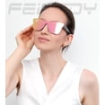 thumbnail image 3 of Gafas de sol FEISEDY Rimless Mirrored UV400 B4114 para mujeres y hombres, 3 of 7