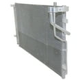 thumbnail image 4 of For Kia Optima 2016 2017 2018 A/C Condenser | 2.4L | With Receiver Drier | Aluminum Core | 27.31 x 15.38 x 0.63 in. Core Size | Replacement For KI3030144 | 97606D5000, 4 of 7