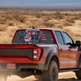 thumbnail image 4 of Pzuqiu Tiger USA Flag Grunge Print Pickup Car Window Stickers, Simple Installation Vinyl, Corrosion Proof Durable Truck Rear Window Decal Easy Installation, 4 of 8