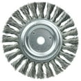 thumbnail image 4 of Standard Twist Knot Wire Wheel, 6 in D x 1/2 in W, .0118 Steel Wire, 9,000 rpm, 4 of 4