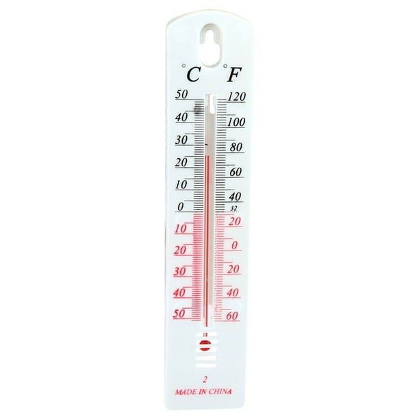Mercury thermometer temperature range outlet